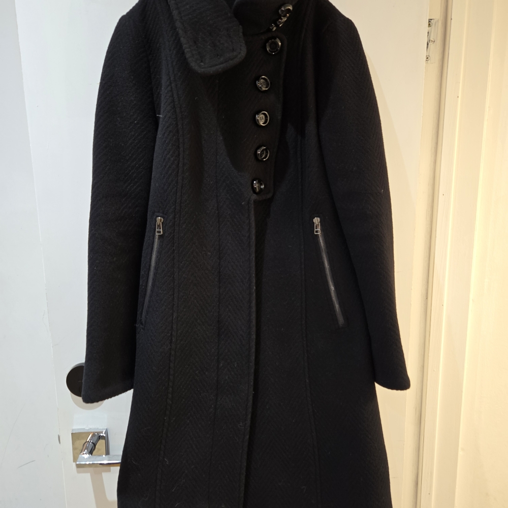 Mackage Chic Black Women's Pea Coat